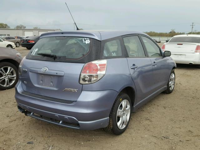 2T1KR32E98C698683 - 2008 TOYOTA COROLLA MA BLUE photo 4