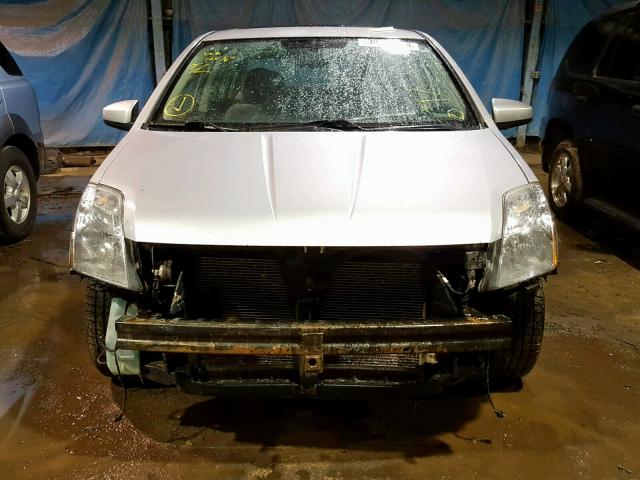 3N1AB6AP8CL622093 - 2012 NISSAN SENTRA 2.0 SILVER photo 9