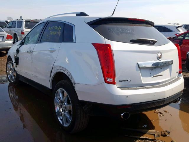 3GYFNDE37CS516370 - 2012 CADILLAC SRX LUXURY WHITE photo 3