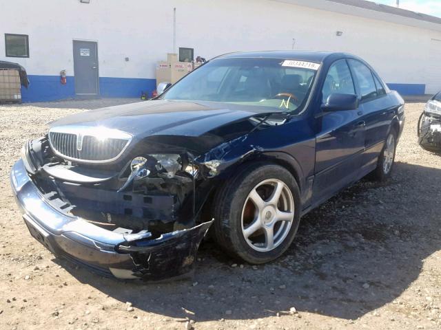 1LNHM87A34Y666681 - 2004 LINCOLN LS BLUE photo 2