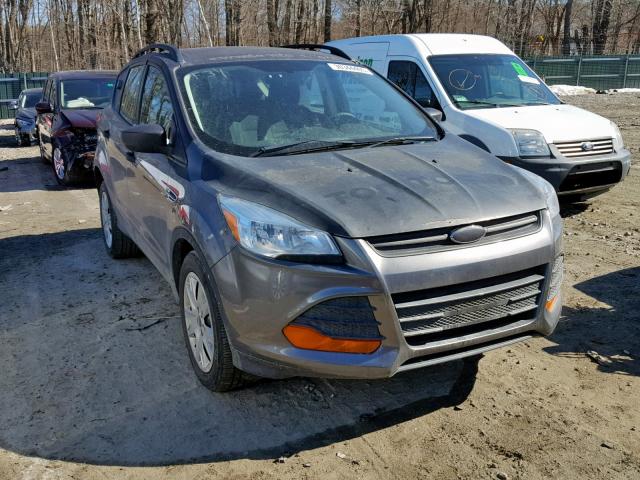 1FMCU0F76EUA65789 - 2014 FORD ESCAPE S GRAY photo 1