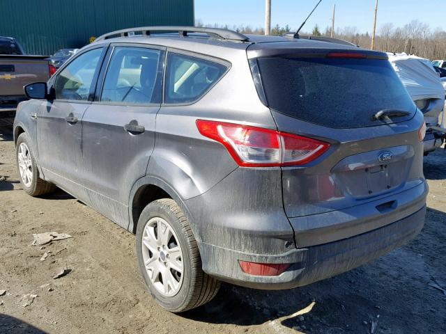 1FMCU0F76EUA65789 - 2014 FORD ESCAPE S GRAY photo 3