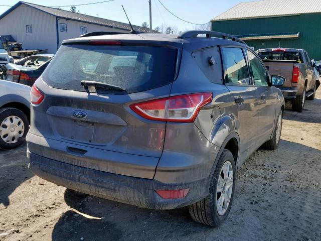 1FMCU0F76EUA65789 - 2014 FORD ESCAPE S GRAY photo 4