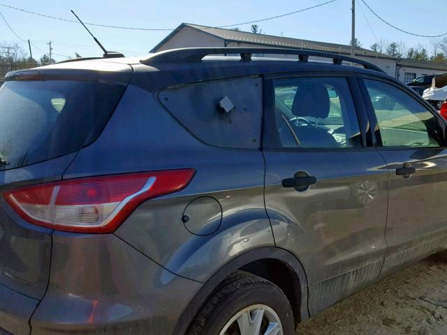 1FMCU0F76EUA65789 - 2014 FORD ESCAPE S GRAY photo 9