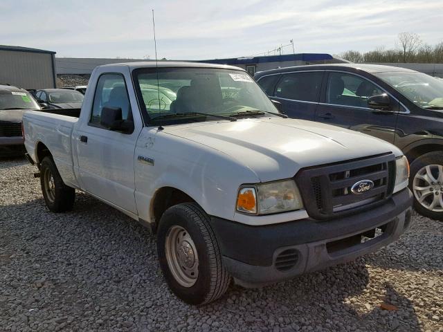 1FTYR10D08PB01933 - 2008 FORD RANGER WHITE photo 1