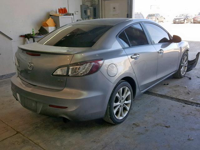 JM1BL1S59A1102360 - 2010 MAZDA 3 S GRAY photo 4