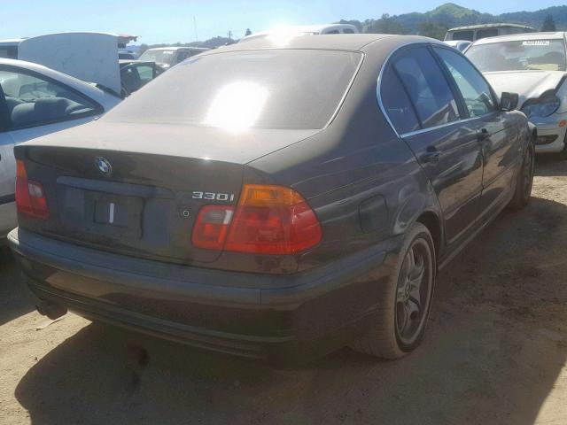 WBAAV53401FT03180 - 2001 BMW 330 I BLACK photo 4