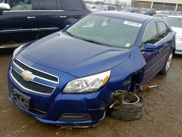 1G11C5SA7DU148376 - 2013 CHEVROLET MALIBU 1LT 蓝色 照片 2