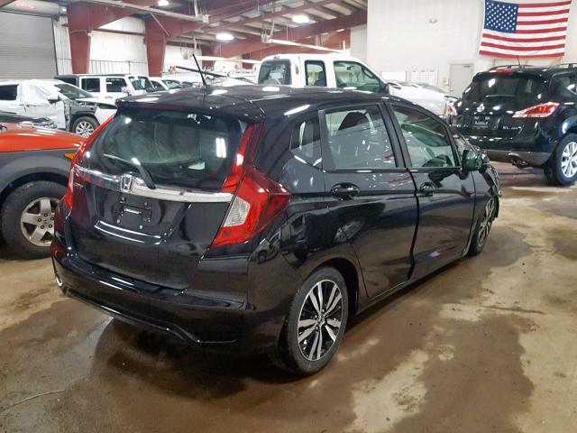 3HGGK5H0XJM700750 - 2018 HONDA FIT EX BLACK photo 4