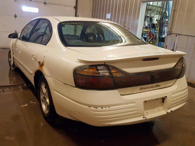 1G2HX54KX24106575 - 2002 PONTIAC BONNEVILLE WHITE photo 3