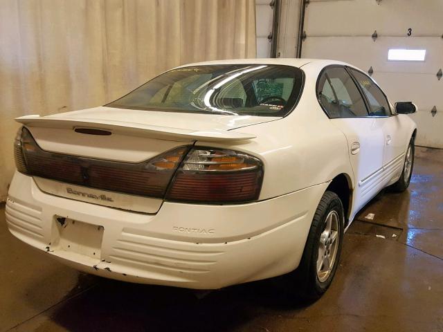 1G2HX54KX24106575 - 2002 PONTIAC BONNEVILLE WHITE photo 4