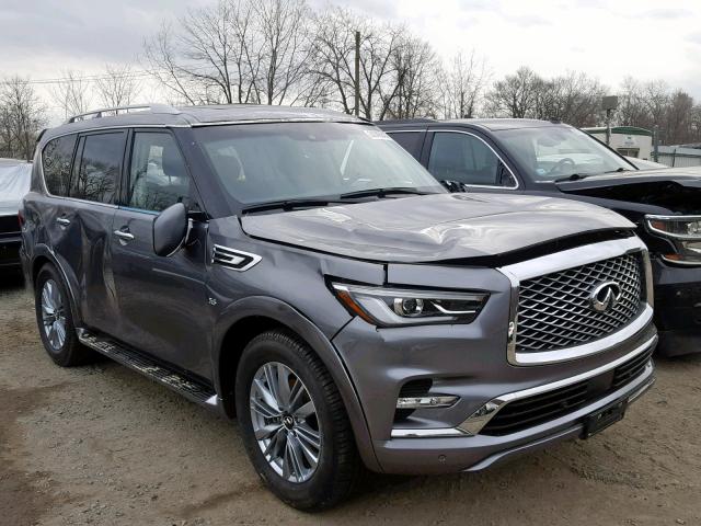 JN8AZ2NF7K9683322 - 2019 INFINITI QX80 LUXE GRAY photo 1