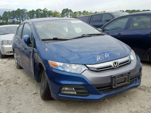 JHMZE2H36DS005361 - 2013 HONDA INSIGHT BLUE photo 1