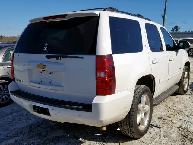 1GNSCBE05ER215274 - 2014 CHEVROLET TAHOE C150 WHITE photo 4