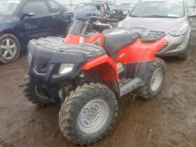 4XALH27A49B785065 - 2009 POLARIS SPORTSMAN BLACK photo 2