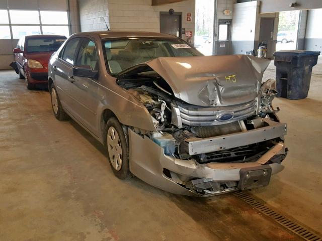 3FAHP06Z78R262314 - 2008 FORD FUSION S SILVER photo 1