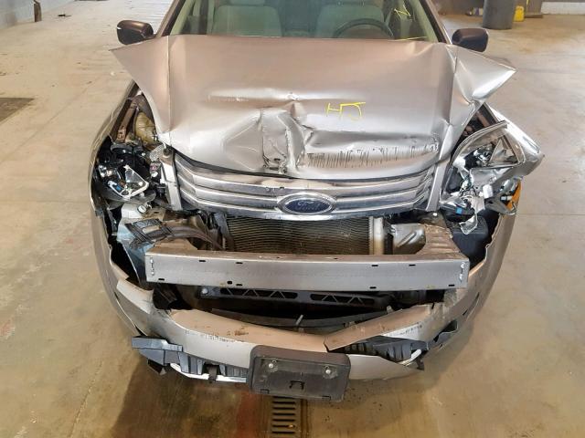 3FAHP06Z78R262314 - 2008 FORD FUSION S SILVER photo 7