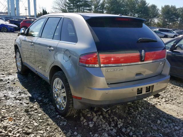 2LMDU88C18BJ25313 - 2008 LINCOLN MKX TAN photo 3