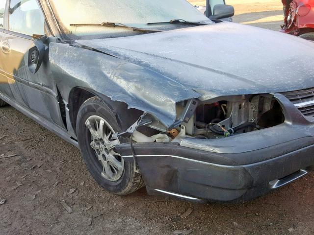 2G1WF52E659342931 - 2005 CHEVROLET IMPALA GRAY photo 9