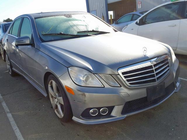 WDDHF5GB3AA136422 - 2010 MERCEDES-BENZ E 350 CHARCOAL photo 1