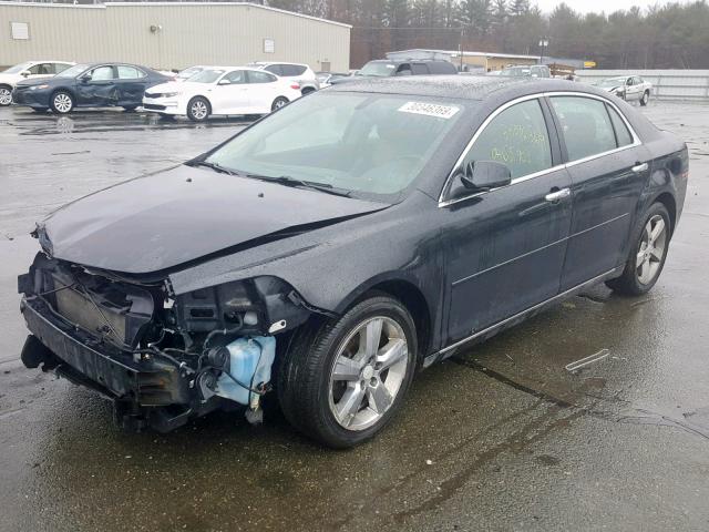 1G1ZD5E04CF140760 - 2012 CHEVROLET MALIBU 2LT GRAY photo 2