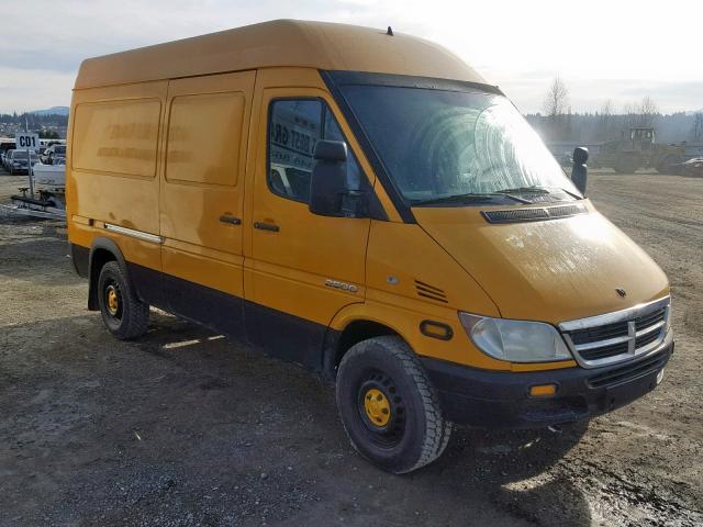 WD0PD644165962149 - 2006 DODGE SPRINTER 2 YELLOW photo 1