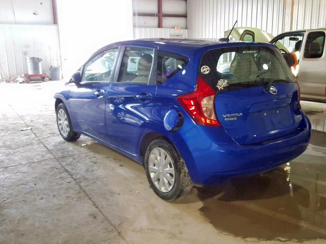 3N1CE2CP0GL405407 - 2016 NISSAN VERSA NOTE BLUE photo 3