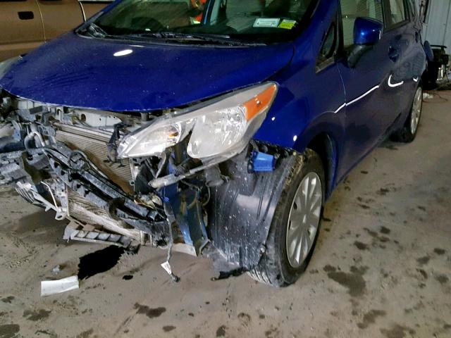 3N1CE2CP0GL405407 - 2016 NISSAN VERSA NOTE BLUE photo 9