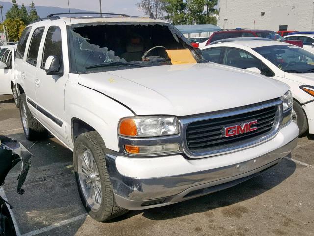 1GKEC13V56J121902 - 2006 GMC YUKON WHITE photo 1