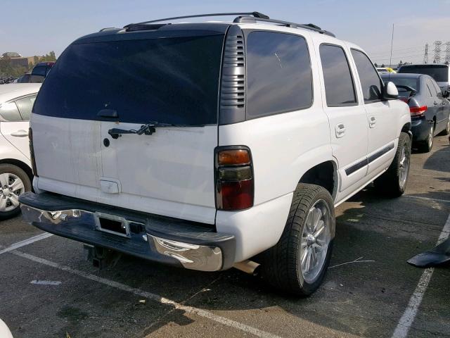 1GKEC13V56J121902 - 2006 GMC YUKON WHITE photo 4