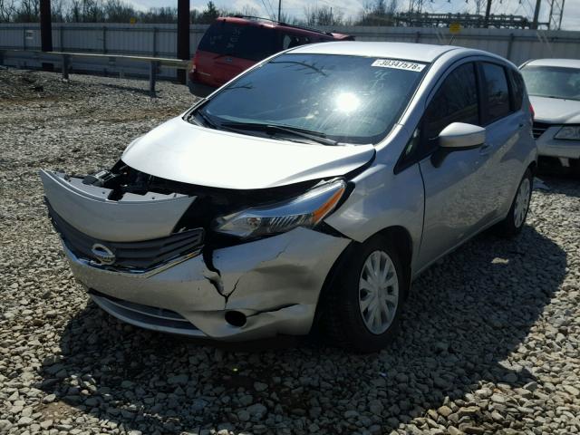 3N1CE2CPXFL438848 - 2015 NISSAN VERSA NOTE SILVER photo 2