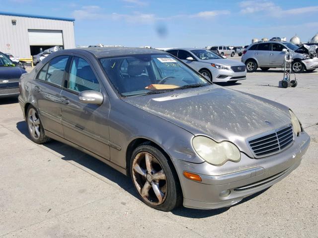 WDBRF40JX4F486386 - 2004 MERCEDES-BENZ C 230K SPO GOLD photo 1