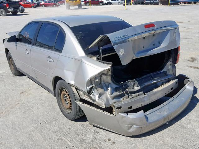 1G1ZS58F28F104577 - 2008 CHEVROLET MALIBU LS SILVER photo 3