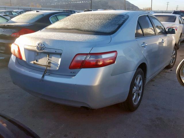 4T1BE46K17U013736 - 2007 TOYOTA CAMRY NEW SILVER photo 4