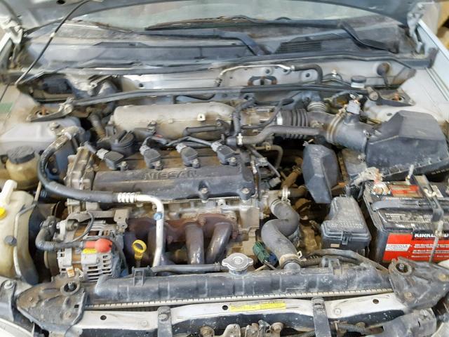 3N1AB51D12L711406 - 2002 NISSAN SENTRA SE- SILVER photo 7