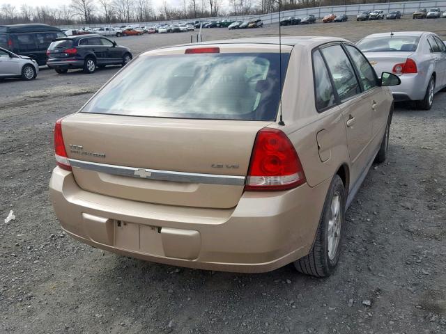 1G1ZT64874F192188 - 2004 CHEVROLET MALIBU MAX 棕色 照片 4