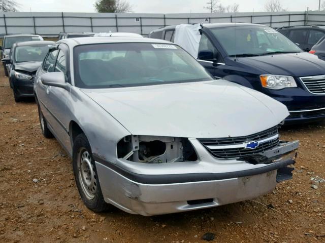 2G1WF52E649183729 - 2004 CHEVROLET IMPALA SILVER photo 1