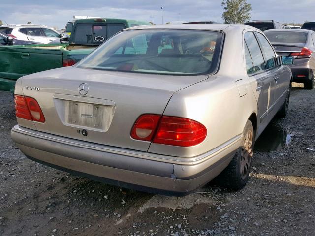 WDBJF55F9VJ025458 - 1997 MERCEDES-BENZ E 320 GRAY photo 4