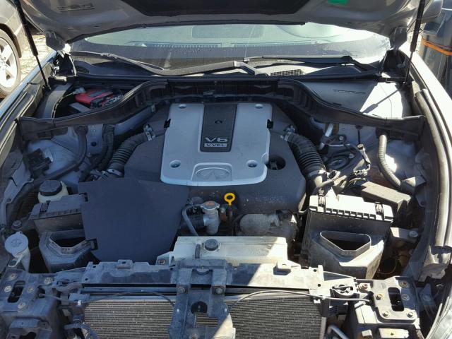 JN1BY1AR2BM376170 - 2011 INFINITI M37 X GRAY photo 7