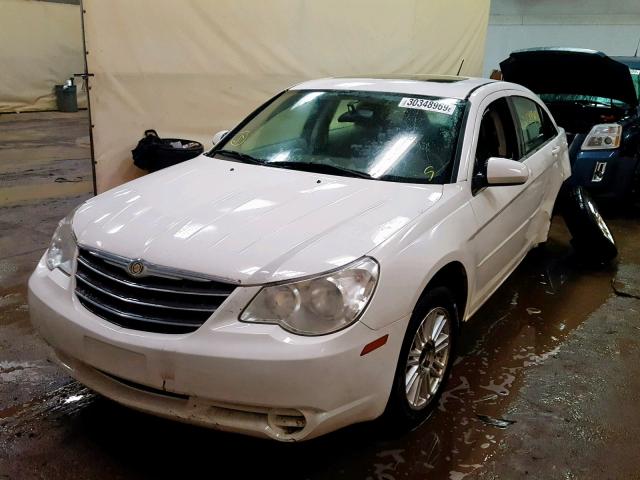 1C3LC56K67N669790 - 2007 CHRYSLER SEBRING TO WHITE photo 2