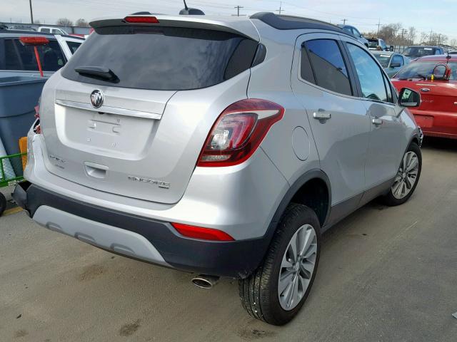 KL4CJESB6JB703799 - 2018 BUICK ENCORE PRE GRAY photo 4