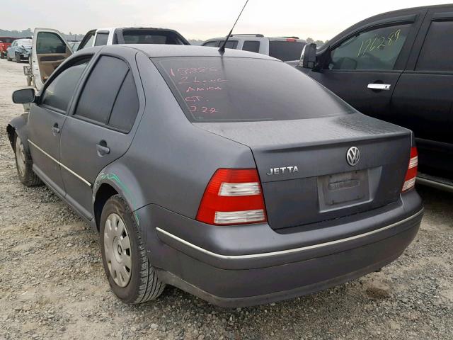 3VWRK69M44M140577 - 2004 VOLKSWAGEN JETTA GL GRAY photo 3