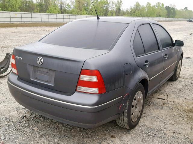 3VWRK69M44M140577 - 2004 VOLKSWAGEN JETTA GL GRAY photo 4