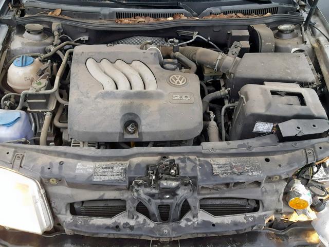 3VWRK69M44M140577 - 2004 VOLKSWAGEN JETTA GL GRAY photo 7