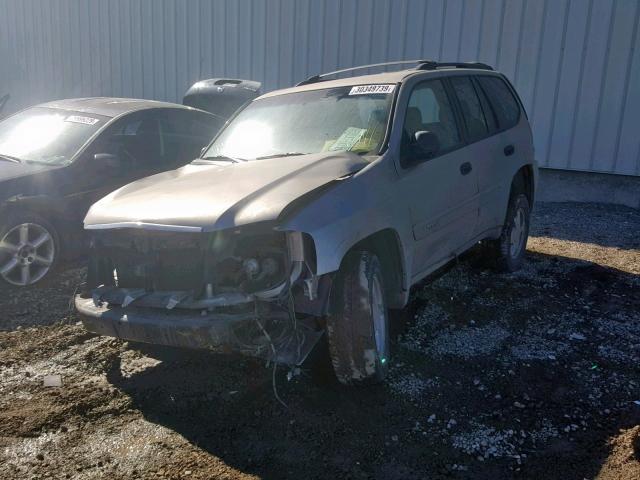 1GKDT13S132157268 - 2003 GMC ENVOY SILVER photo 2