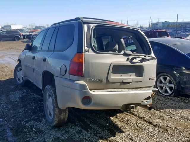 1GKDT13S132157268 - 2003 GMC ENVOY SILVER photo 3