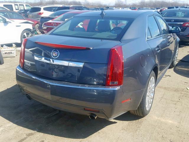 1G6DM5ED7B0112962 - 2011 CADILLAC CTS PERFOR GRAY photo 4