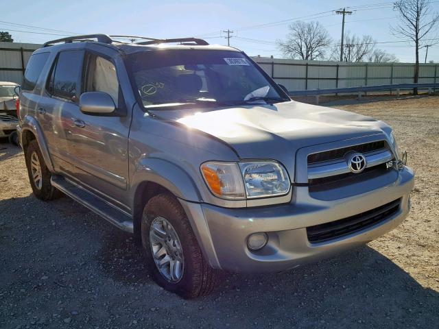 5TDZT38A96S284229 - 2006 TOYOTA SEQUOIA LI SILVER photo 1