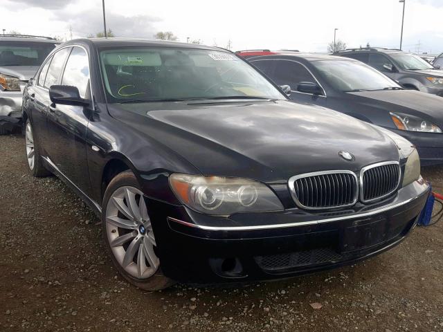 WBAHL83517DT09783 - 2007 BMW 750 I BLACK photo 1