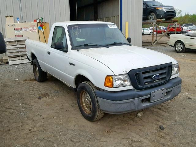 1FTYR10DX4PB50034 - 2004 FORD RANGER WHITE photo 1